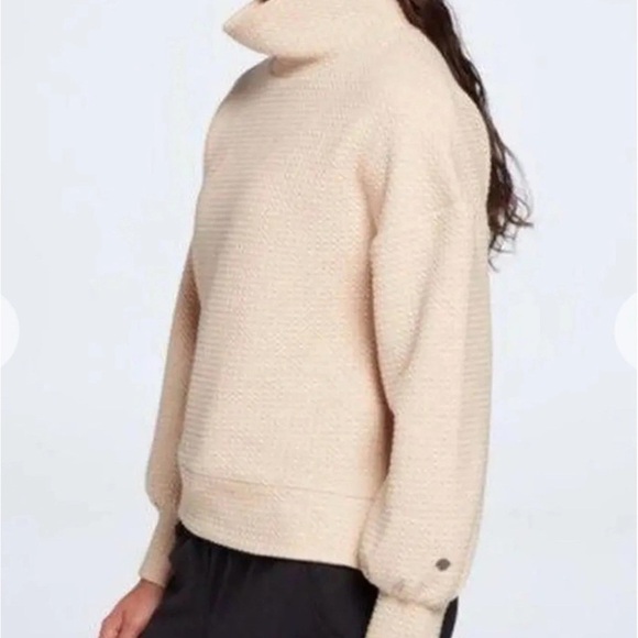 Calia by Carrie Underwood Women’s Large Cloud Extended Funnel Neck Pullover - Picture 1 of 9